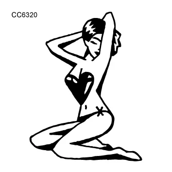 Gril nudo foto