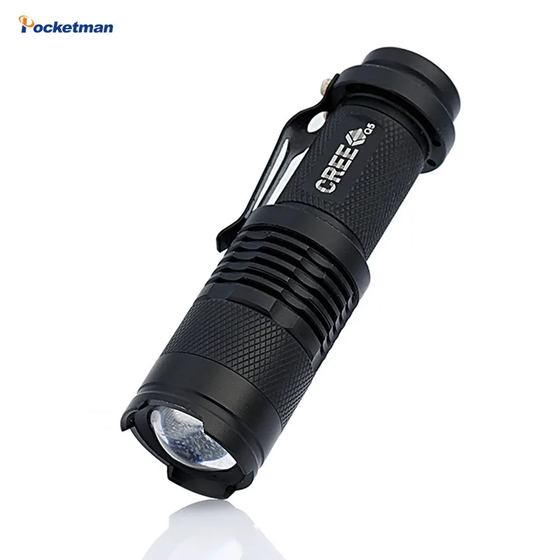 

Mini Q5 Waterproof 3 Modes Super Bright Zoomable LED Flashlight lantern Torch light Lanterna