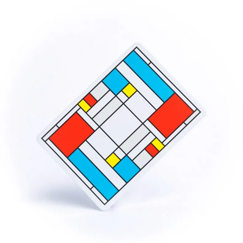 Mondrian игральные карты Ограниченная серия покер от Nicholas Earl & Toomas Pintson Волшебный реквизит Волшебная колода