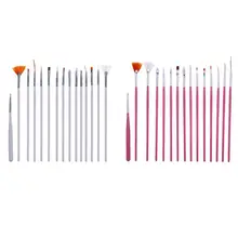 

15pcs Nail Art Lines Painting Pen Brush Set Nail Art Brushes Design Set Dotting Painting Drawing Polish Brush Pen Tools