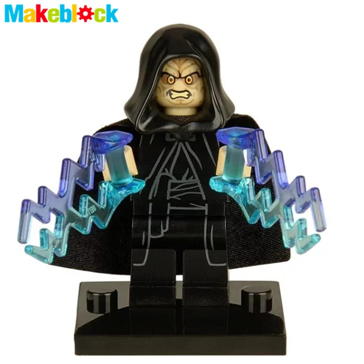 

SingleSale STAR WARS EMPEROR PALPATINE with Double Thunder SW634 First Order Assemble Minifigures DIY Building Blocks Kids Toys