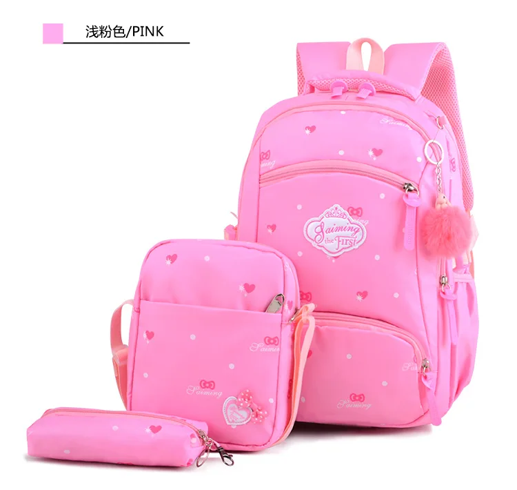 HEFLASHOR/детские школьные сумки; школьный рюкзак для девочек; школьные сумки; Детский рюкзак принцессы; рюкзак для начальной школы; mochila infantil