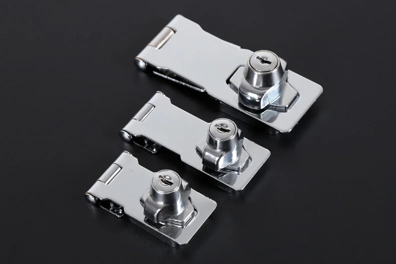 Multi Purpose Buckle Lock Hinge Lock Sliding Door Bolt for Furniture Cabinet /drawers/box Lock