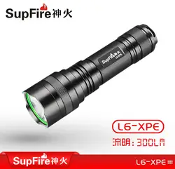 SupFire L6-XPE Мини Портативный чернила, ночная прогулка, водостойкий фонарик