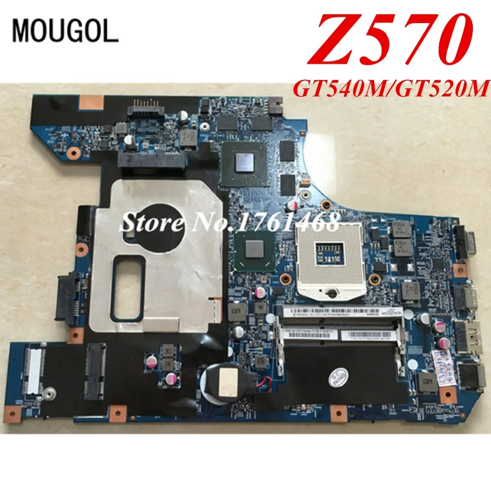 

MOUGOL A+ Quality mainboard For Lenovo G570 Laptop motherboard 48.4PA01.021 GT540M/GT520M hm65 100% Tested