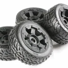 Rc автомобиль запасные части колеса с на дороге комплект шин для 1/5 Baja 5B SS