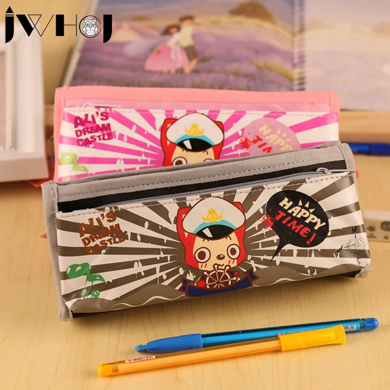 1 pcs Cute novelty stationery gift stationery PU + canvas school children gift office supplies