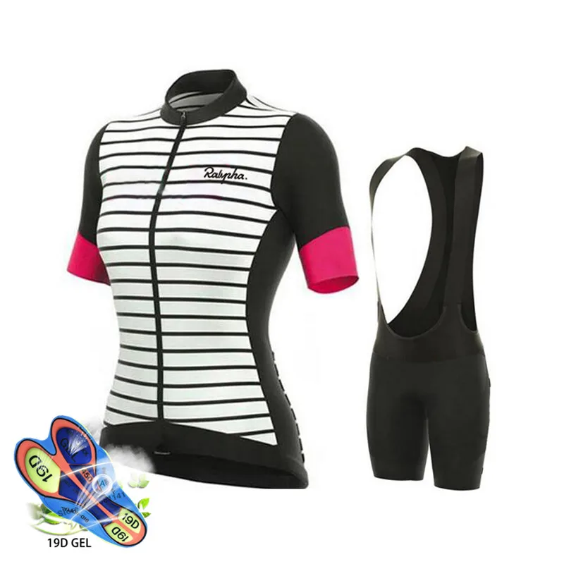 

Women Clothes 2019 Pro Team Cycling Jersey 19D Gel Bike Shorts Set MTB Ropa Ciclismo Summer Cycling Maillot Culotte Clothing