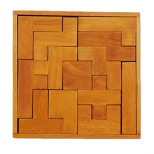 Деревянные строительные блоки головоломка игрушка игра деревянная головоломка образовательная коробка интеллекта