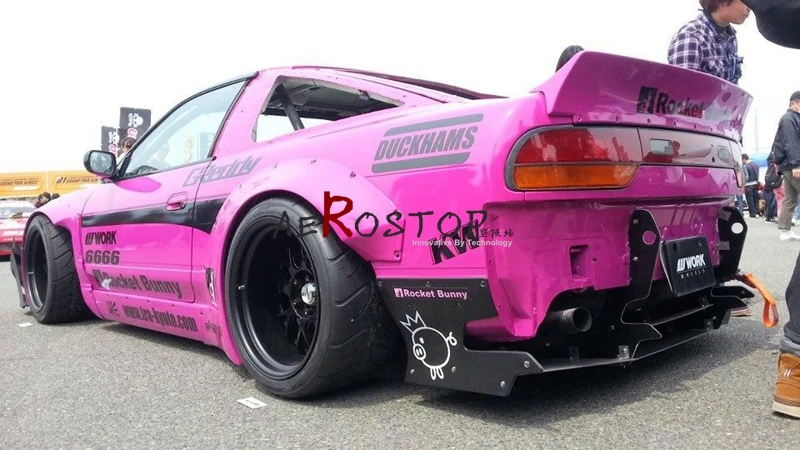 180SX ROCKET BUNNY WIDE-BODY AERO STYLE ЗАДНЯЯ ЗА КРЫЛО FRP СТЕКЛОВОЛОКНА