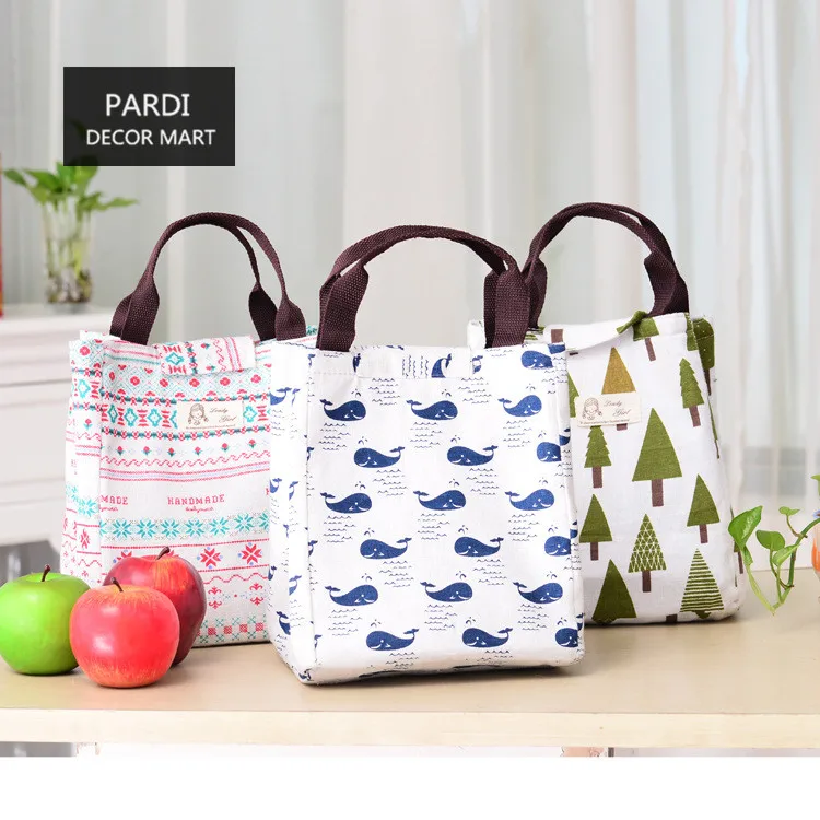 

New Hand Cartoon Thermal insulation bag Beverage bag Picnic bag food drink travel storage bag lunch bag 1pc/lot