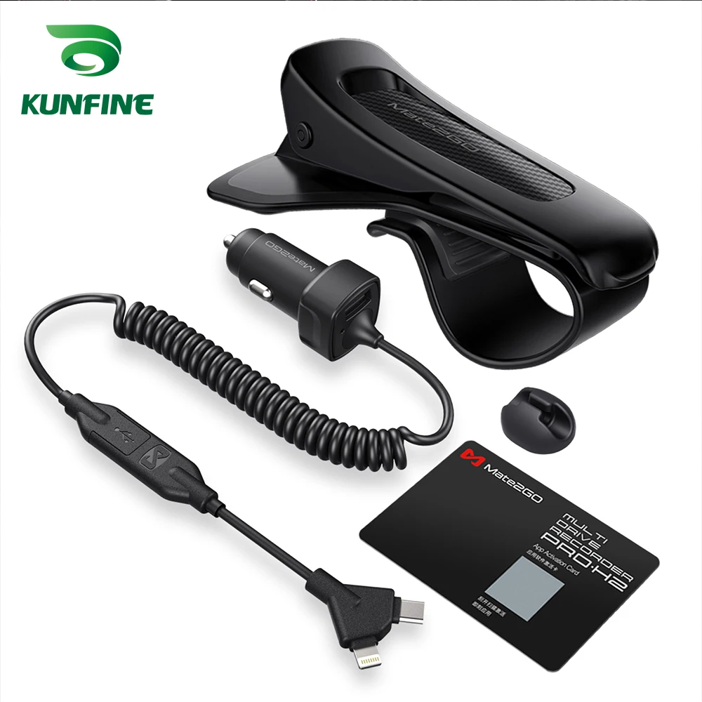 Smartphone Holder with MDR App As Car DVR Camera Dash cam And 3-in-1 Ultra Fast USB Car Charger driving recorder (1)