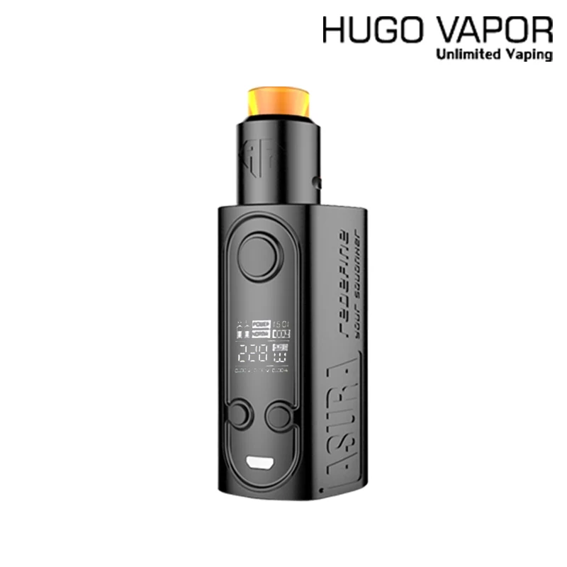 

Original Hugo Vapor Electronic Cigarette Kit ASURA 2-in-1 228W Box Mod with Atomizer with Detachable Squonker System