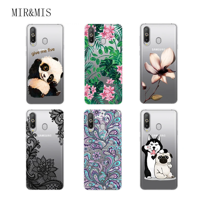 Case For Samsung Galaxy A8s 6.4 Inch Soft Tpu Transparent Printing Drawing Silicone Phone Cases Cover |