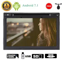 Camera included! android 7.1 autoradio adjustable viewing angle headunit autoradio touch screen support steering wheel control