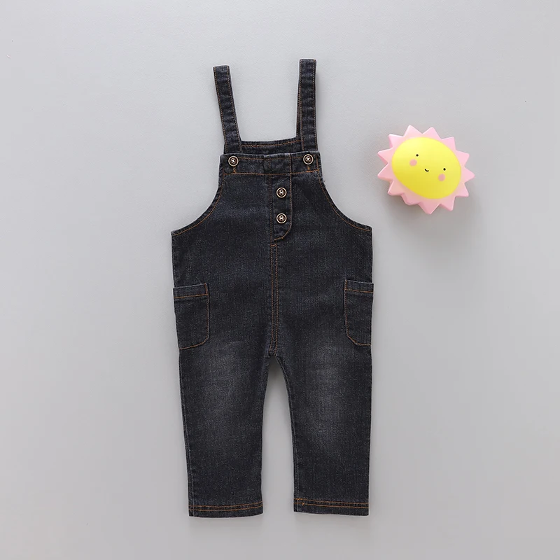  IENENS Kids Children Boy Jeans Overalls Baby Toddler Infant Boys Denim Dungaress Long Pants Fashion