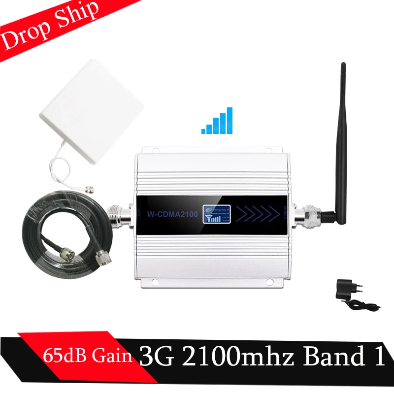 

Hot Sale!!3G Ripetitore WCDMA 2100mhz LTE Band 1 Mobile Signal Booster (HSPA) WCDMA 2100MHz 3G UMTS Cellular Repeater Amplifier