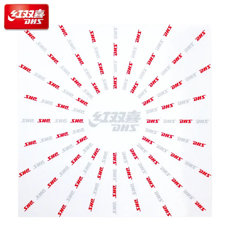 10 قطعة DHS تنس طاولة طبقة رقيقة واقية حامي المطاط بينغ بونغ المجذاف بات مجموعة اكسسوارات