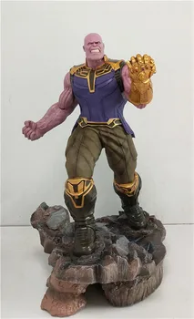 

[Funny] 14" 38cm Statue Infinity War Thanos Full-Length Portrait GK Action Figure Collectible Model Toy original BOX
