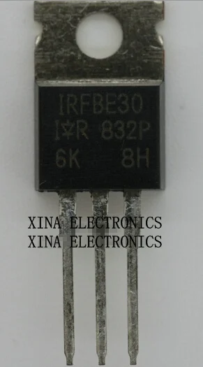 IRFBE30 FBE30 BE30 IRFBE 800V 4.1A TO220 ROHS ORIGINAL 10PCS/lot Free ...