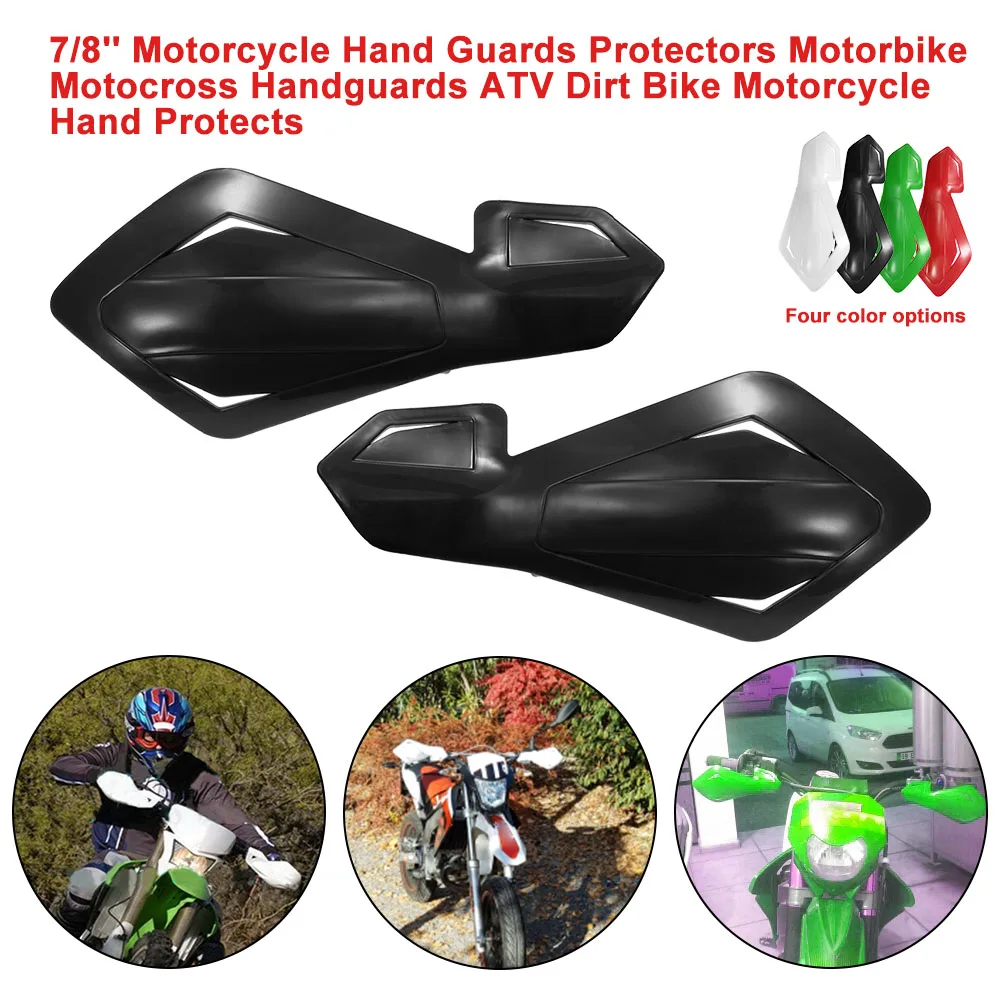 7 8'' Motorcycle Hand Guards Protectors Motorbike Motocross Handguards ATV Dirt Bike Protects | Автомобили и мотоциклы