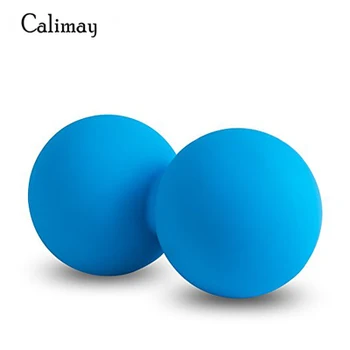 

Silicone Plastic Peanut Yoga Massage Massager Ball Rollers Back Trigger Point Therapy Sports Gym Release Excise Mobility Tools