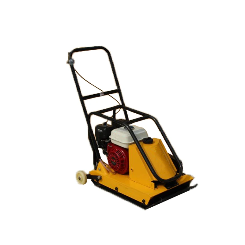 

1PC Gasoline Flat Tamping Vibration Push type Tamping Machine Small Gasoline Asphalt Road Filling Flat Tamping Machine