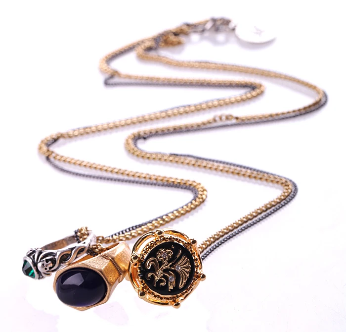 Женское винтажное ожерелье длинное с кулоном оптовая продажа фабрики|necklace