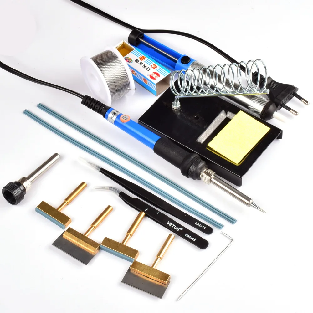 16pcs Adjustable 100 450 degree eu 220v 60W Remove UV glue soldering