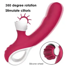12 Speed Rotation Oral Sex Tongue Licking Toy G Spot Dildo Vibrators for women Vibrating Clitoris