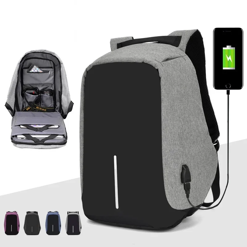 

USB Waterproof Backpacks shockproof laptop school bags Men's and women's Anti-theft travel backpacks lap top backpack