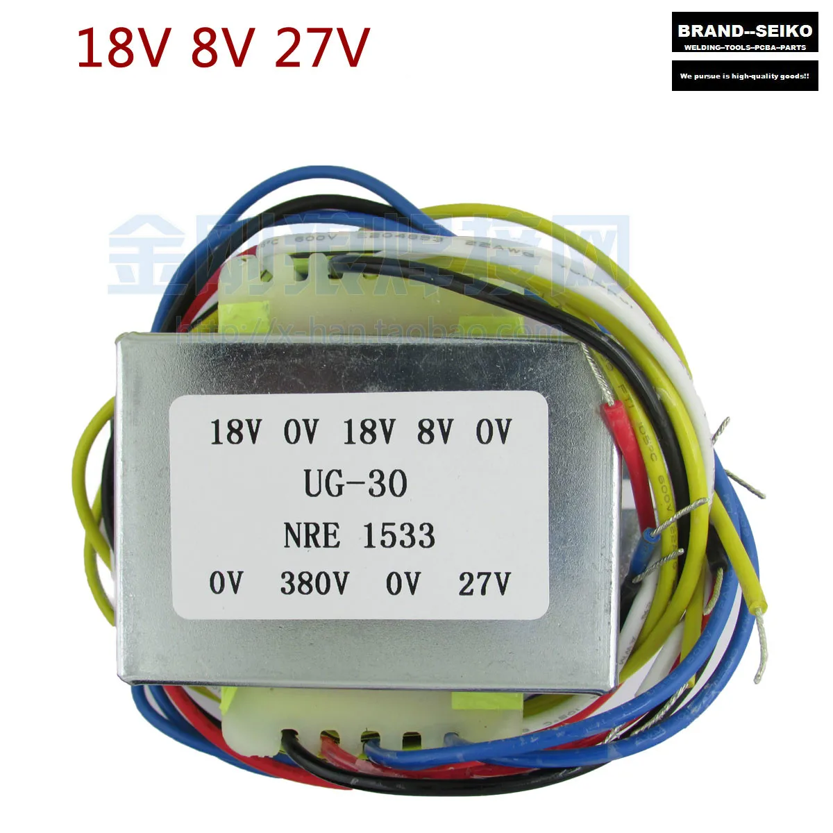 

Inverter Welding Machine Control Transformer 380v Input And Output 18v-0-18v 0-8v 0-27v