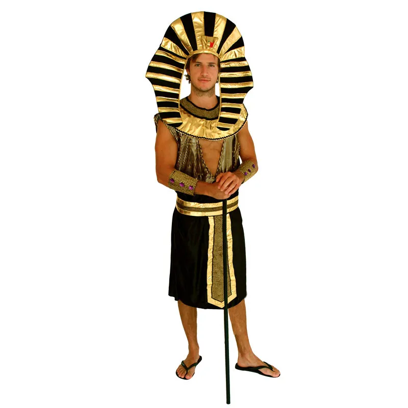 Egyptian Pharaoh Costumes Halloween Party Adults Clothing Egyptian