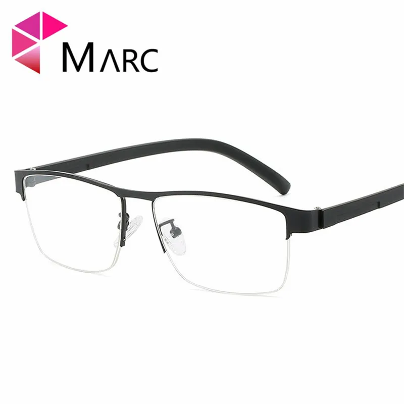 

MARC Spectacle Frame Men Eyeglasses retro Square Flat Computer Comfortable Optical Male Eyewear Clear Lens Glasses Frame Women