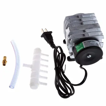 

220V Hailea ACO-208 25W 45L/min Electromagnetic air compressor portable koi fish tank pond bubble Aquarium oil-free pump aerator