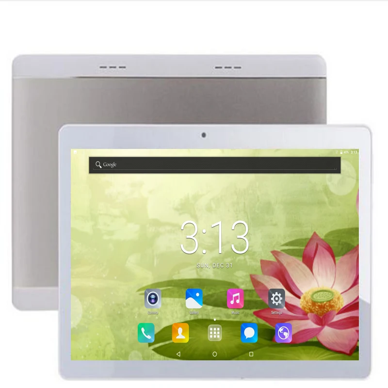 Silver tablets pc
