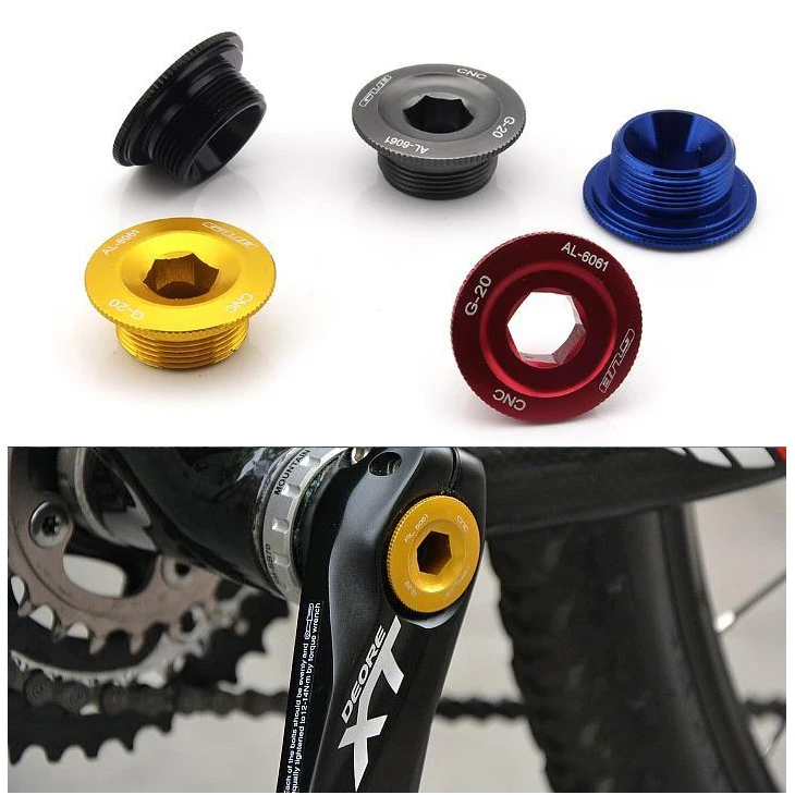 ل Deore/SLX/XT G-20 دراجة أجزاء الدراجة GUB G-20 دراجة الساعد الذراع مسامير Crankset الذراع الترباس CNC AL-6061 مسامير ل Deore/SLX/XT G-20 دراجة أجزاء الدراجة GUB G-20 دراجة الساعد الذراع مسامير Crankset الذراع الترباس CNC AL-6061 مسامير