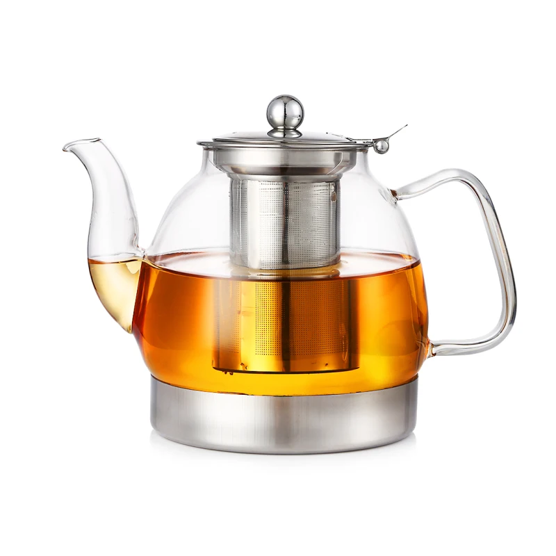 1.2L Large Capacity Kettle Boilling Teapot For Tea With Stainless Steel Tea Infuser Drinking