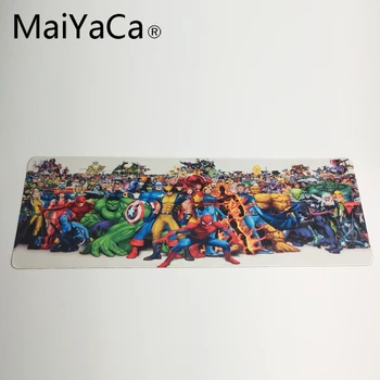 

MaiYaCa The Marvel Universe Mouse pad High-end pad to Mouse Notbook Computer Mousepad Gaming Padmouse Gamer to Laptop Keyboard
