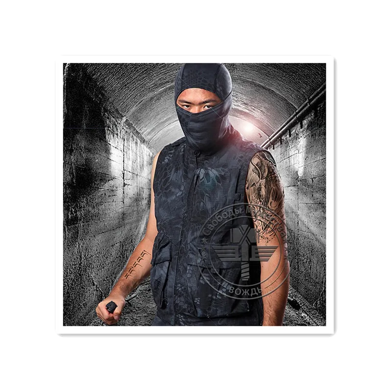 tactical Headwear Hunting Balaclava Ninja Mask Motorcycle Skiing Cycling Full Hood outdoor Hunting Caps