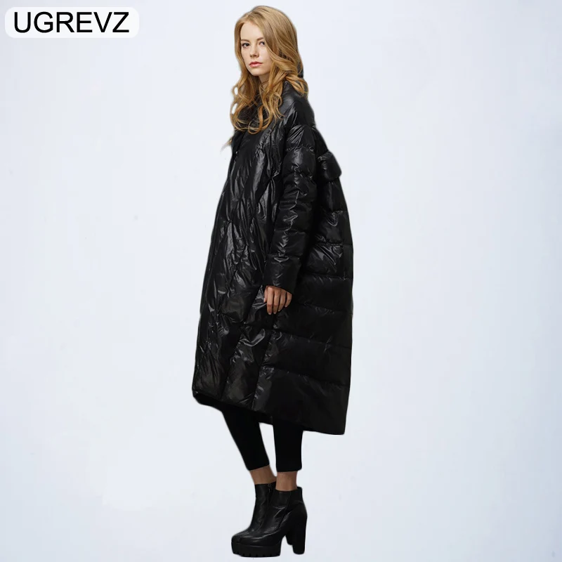 

2019 New Fashion Women's Down Jacket Winter Warm Long Coat Plus Size Female Duck Down Parkas for Women Large Clothes Overcoat