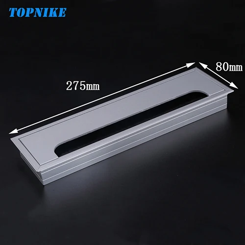 TOPNIKE 80mm 160mm 275mm Computer Desk Wire Hole Cover Zinc Alloy
