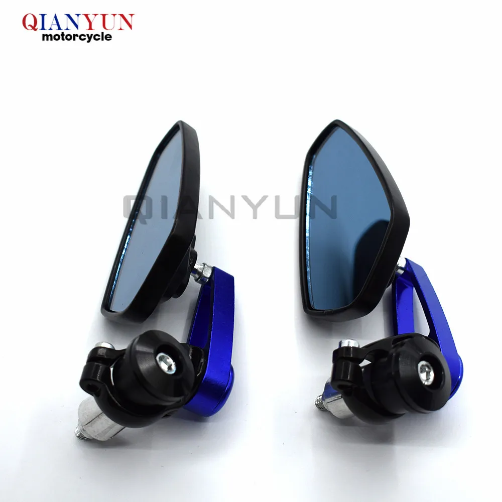 

Handle Bar End 7/8" 22mm CNC Aluminum Motocycle Rearview Side mirrors for honda Scooter Silver wing Jazz Reflex Forza SH PS