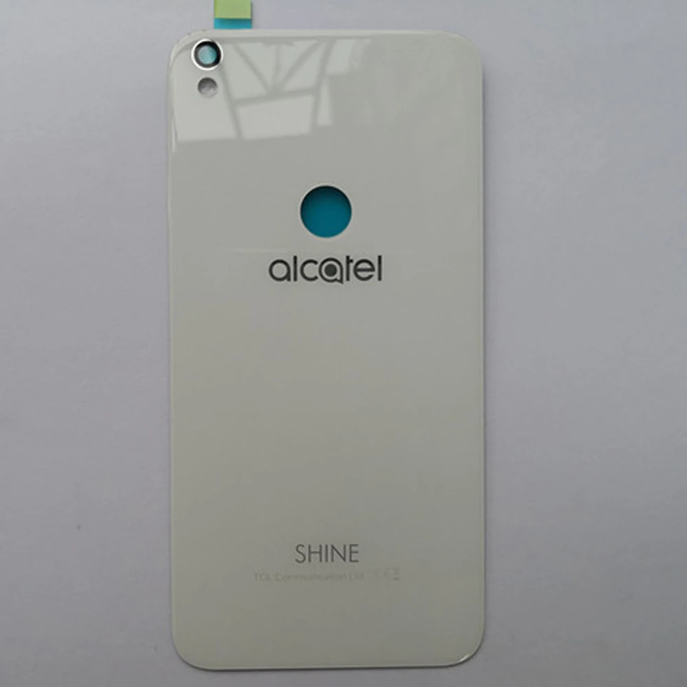 Для Alcatel One Touch Shine Lite 5080 5080X 5080A 5080U 5080F 5080Q 5080D стеклянная крышка для батареи Корпус Запасные части