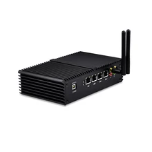 Бесплатная доставка! 4 порта Gigabit LAN Мини-ПК Celeron 3215U/Core i3/Core i5, WI-FI, С помощью pfsense как маршрутизатор/межсетевой экран, x86 Linux