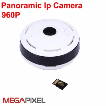 

Fisheye Panoramic cctv video surveillance security ip camera 1.3mp 360 Degree View wireless Easy installation