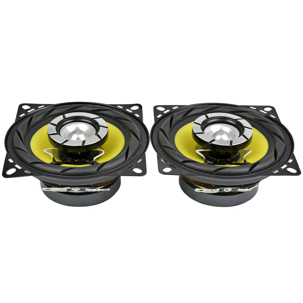 2 шт. 4 дюймов аудио портативный способа автомобиля коаксиальный 4Ohm 180 Вт