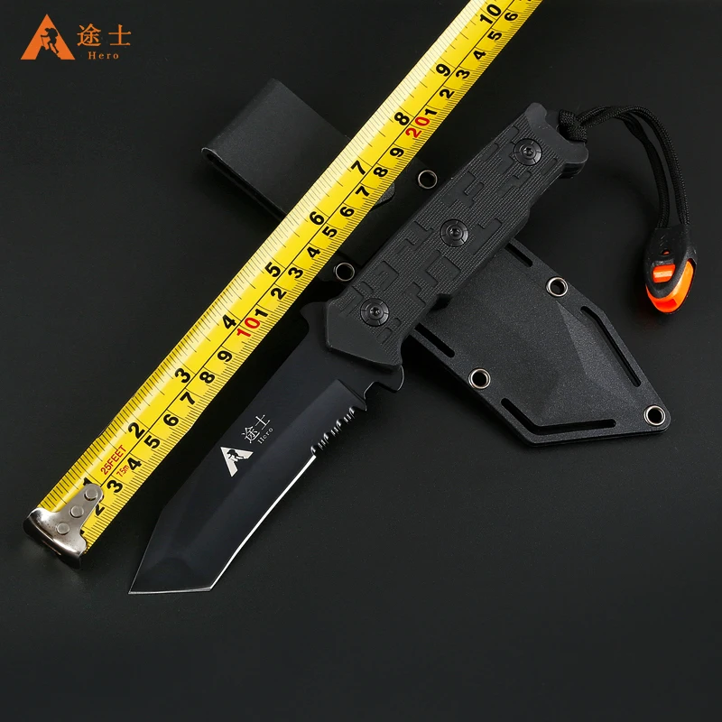 High Quality Hunting Knife Outdoor Survival Camping Knife Tactical