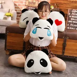 1 шт. 30*30 см мягкая плюшевая панда игрушки теплые руки и может быть использован в качестве подушки для детей как подарок на день рождения