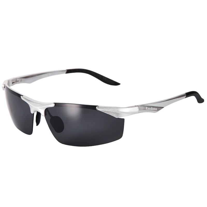 Солнцезащитные мужские очки с поляризованными линзами, UV400, металлическая оправа, Винтажные Солнцезащитные очки, фирменный дизайн, мужские очки для вождения, рыбалки, 2206 - Цвет линз: C3